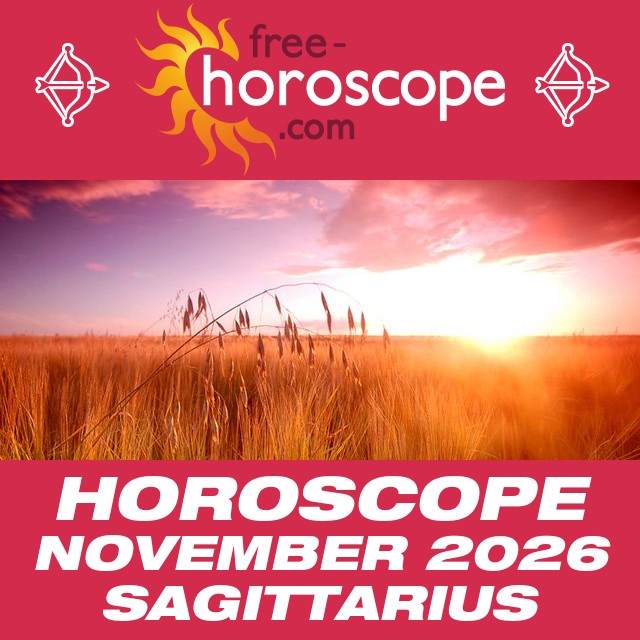 Sagittarius Monthly Horoscope: November 2026