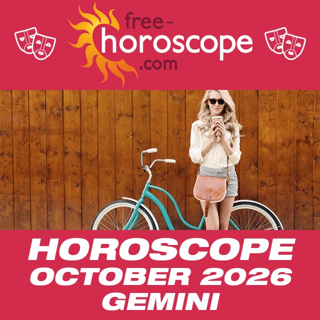 Gemini Monthly Horoscope: October 2026