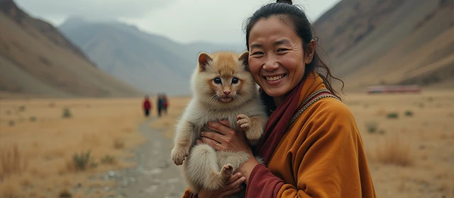 Discover your Tibetan monk sign, accompanied by a monkey.