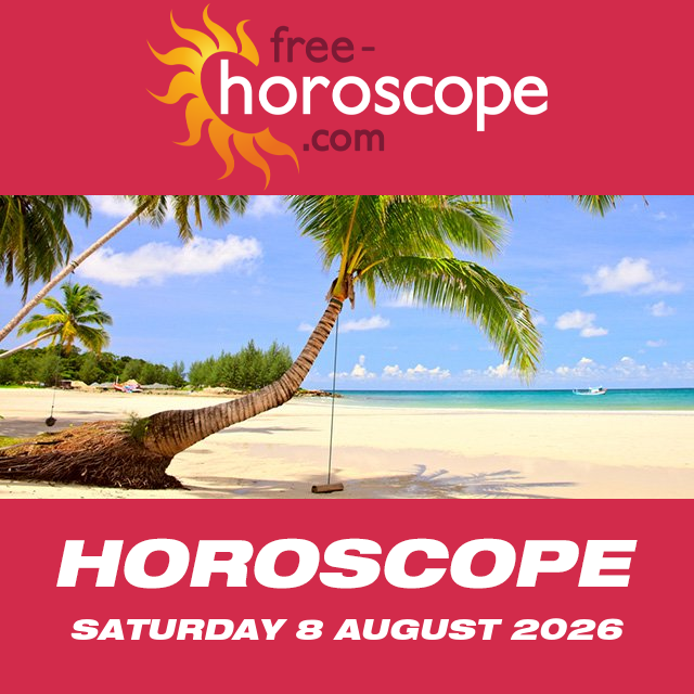 Aquarius's daily horoscope for August 08, 2026